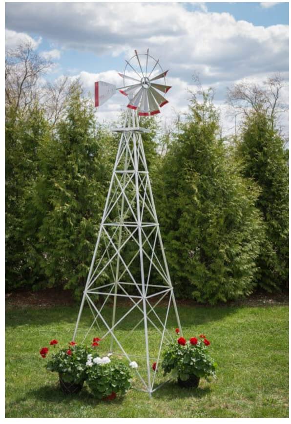 5. Winguard: 10Ft Premium Garden Windmill