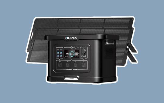 OUPES Exodus 2400 Solar Generator with 2x240W Panels