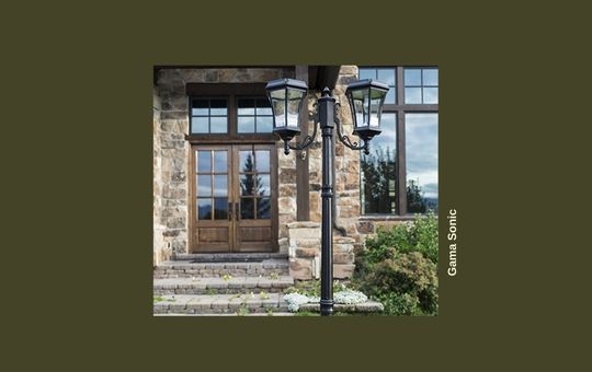 Gama Sonic Victorian Solar-Powered Lamp Post – Stylish and sturdy outdoor lamp post featuring a vintage Victorian design with solar-powered illumination. Built with durable materials, it provides efficient lighting for gardens, pathways, and driveways, with an automatic dusk-to-dawn operation and easy installation.