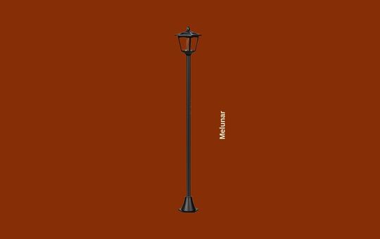 Melunar Store Solar Lamp Post Lights, providing elegant outdoor lighting powered by solar energy, perfect for gardens, pathways, and driveways.