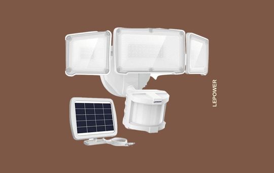 LEPOWER: LED Solar Security Lights