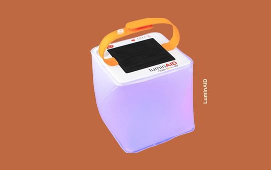 LuminAID: Solar Inflatable Lantern
