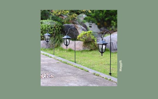 MAGGIFT 26 Inch Solar Hanging Lights