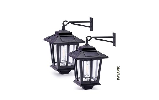 PASAMIC solar hanging lights, ideal for outdoor decoration, offering reliable, eco-friendly illumination for gardens, patios, and more.