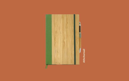 Athchursail Bamboo Notebook
