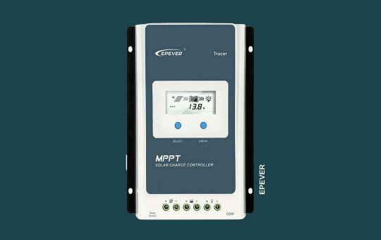 4. EPEVER: 40A MPPT Negative Grounded Solar Charge Controller