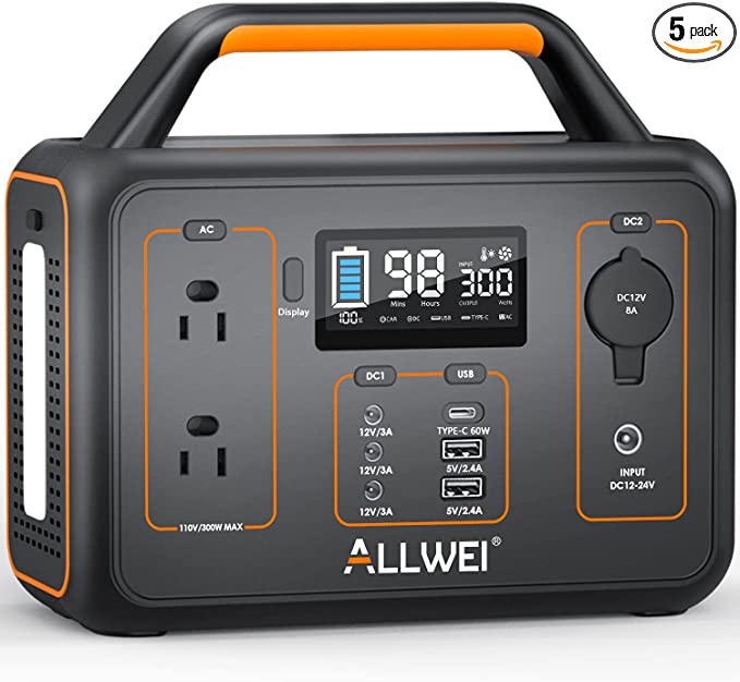 ALLWEI Solar Power Generator