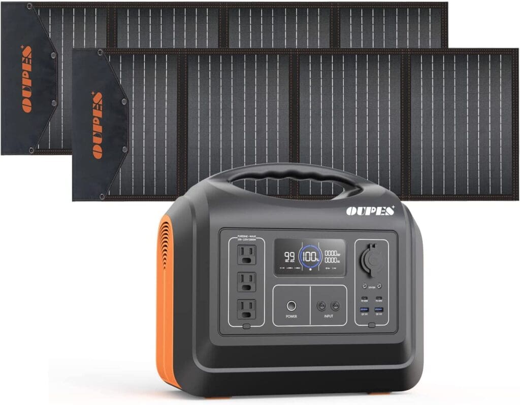 OUPES Portable Solar Generator