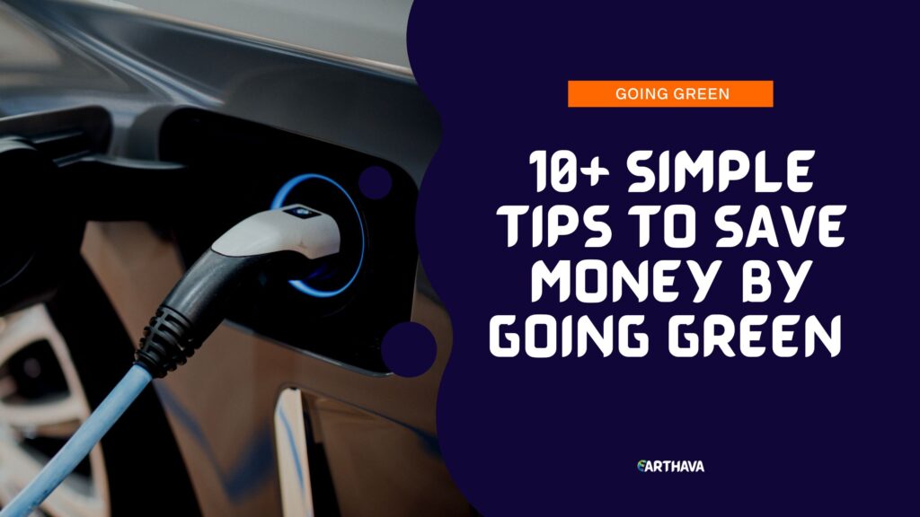 10+ Simple Tips To Save Money By Going Green