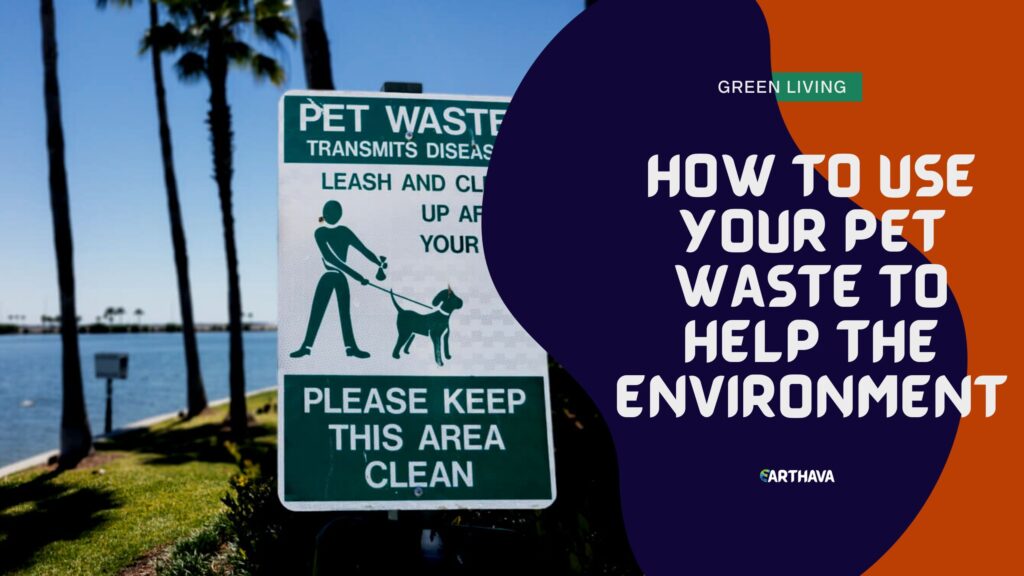How To Use Your Pet Waste To Help The Environment