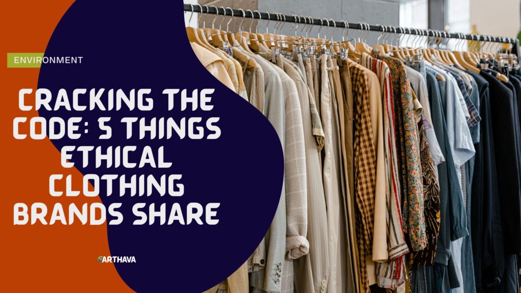 Cracking the Code: 5 Things Ethical Clothing Brands Share