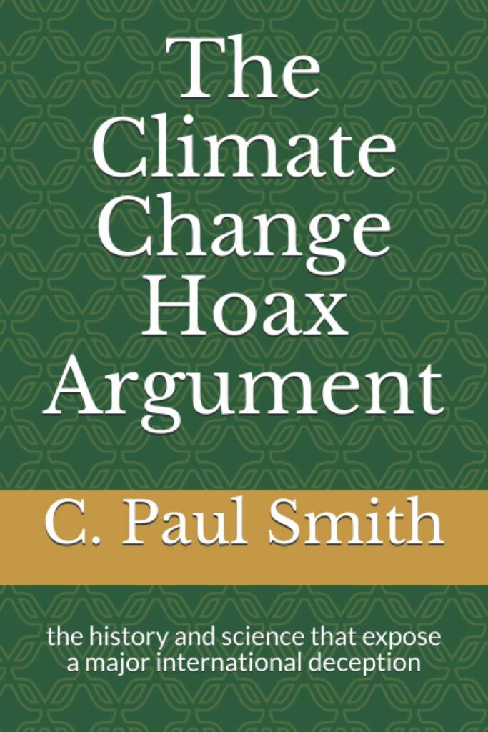 Cover of 'Climate Change Hoax Argument' by Various Authors, addressing the controversial debate around climate change skepticism and presenting scientific evidence to counter denialist claims.