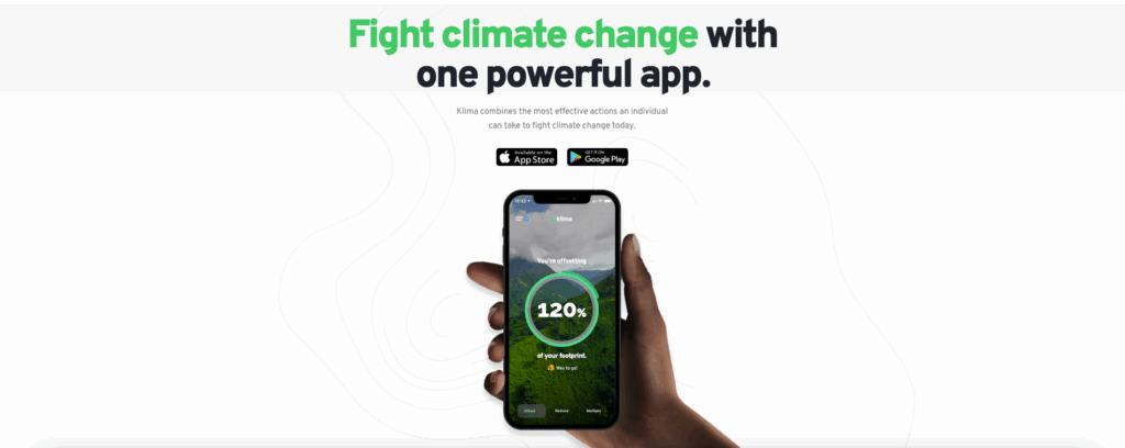 Carbon Footprint Calculator by Klima