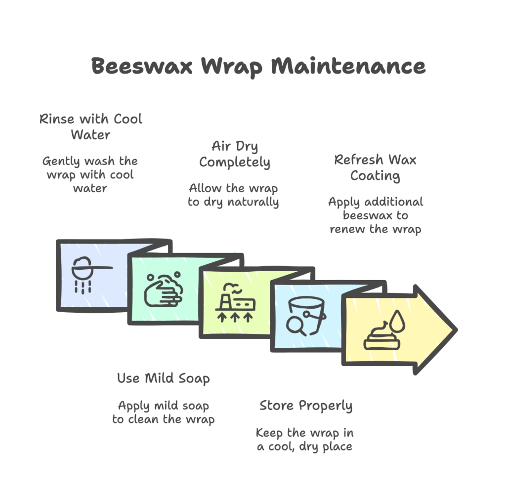 Care and Maintenance Tips for Beeswax Wraps