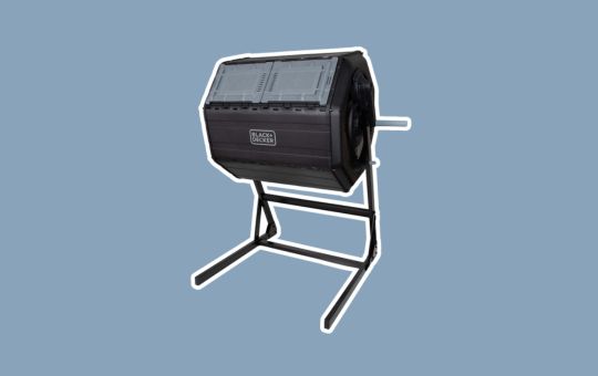 BLACK+DECKER 40-Gallon Dual Chamber Compost Tumbler