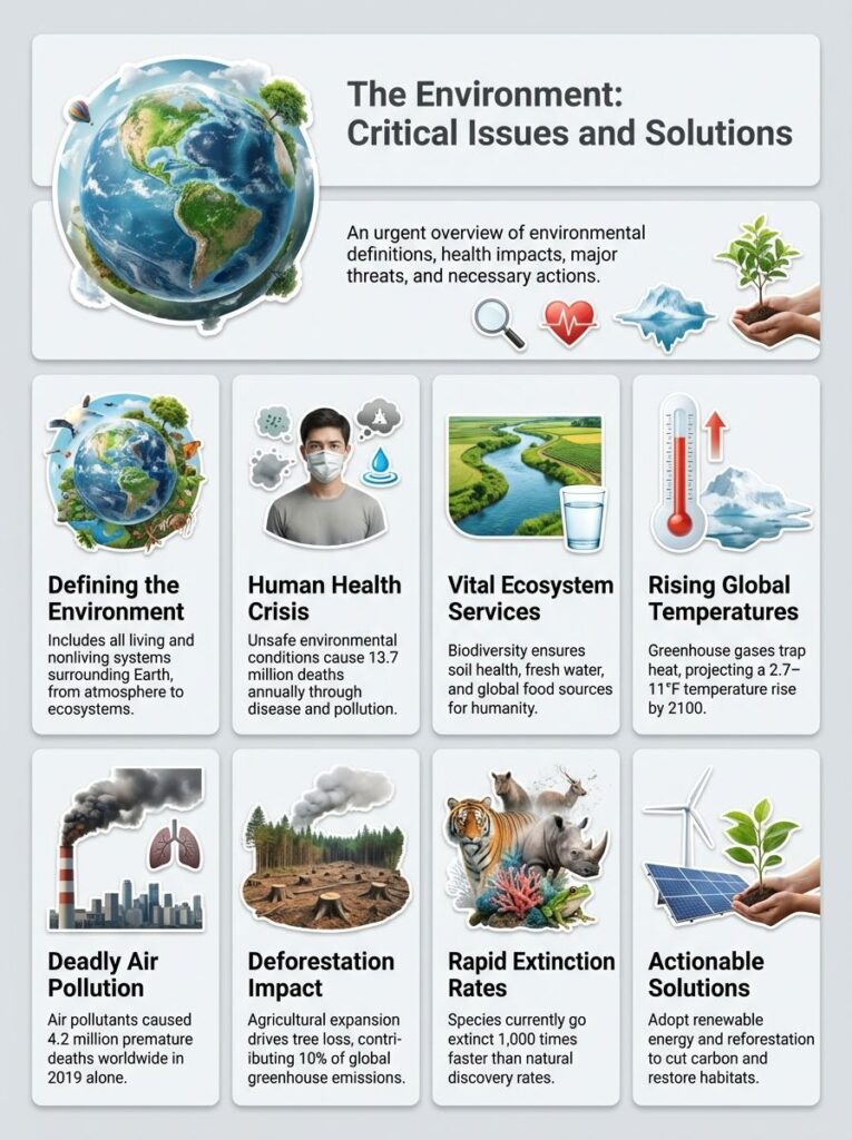 What Does Environment Mean, Why Does It Matter, And What Are The Issues It Is Facing?